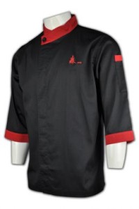 KI050 訂購團體廚師服款式 3/4 袖 7分袖 來樣訂做餐飲制服 厨司  自製制服專門店 制服批發商 